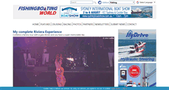 Desktop Screenshot of fishingboating-world.com